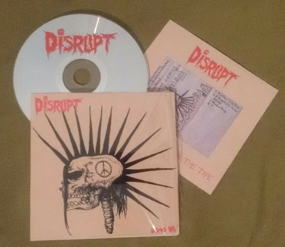 DISRUPT "DEMO 88" CD Image