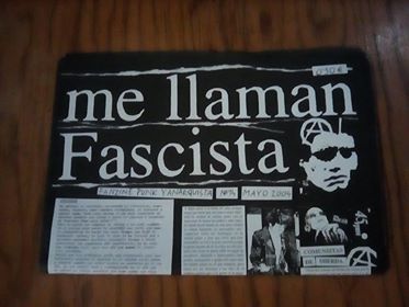 Zine "Me llaman fascista" Image