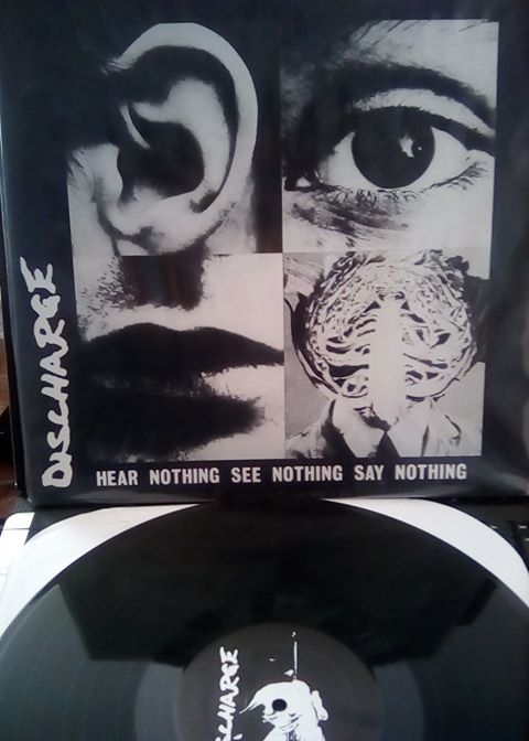 LP Discharge "Hear nothing, see nothing, say nothing" Image